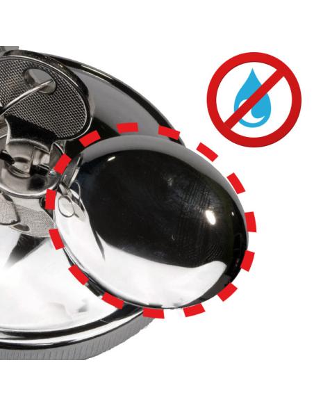 "CHROMED" LOCKABLE GAS CAPS