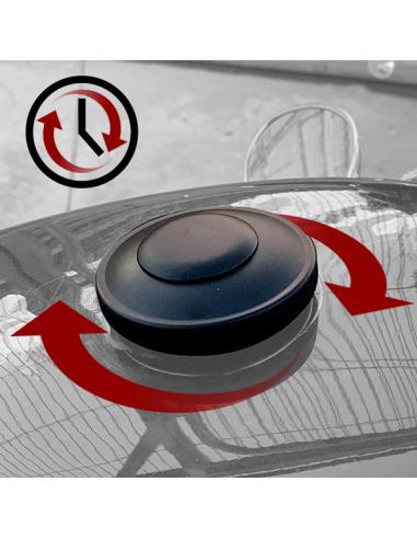 "BLACK" GASCAP WITH LOCK