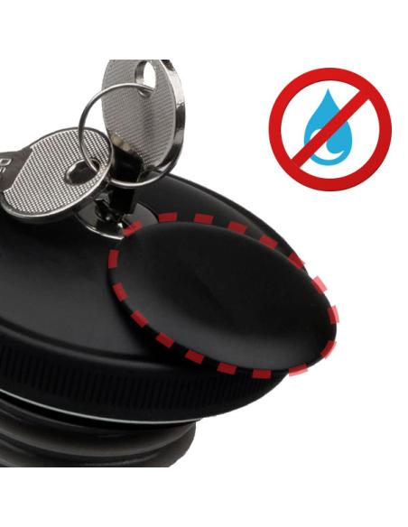 "BLACK" GASCAP WITH LOCK