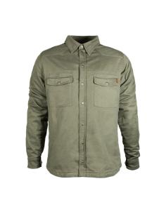 Comprar Camisa Verde Oliva John Doe Motoshirt Xtm Con Homologacion Triple A a precio de oferta