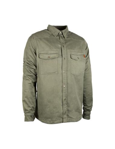 JOHN DOE MOTOSHIRT XTM CAMISA VERDE AZEITONA