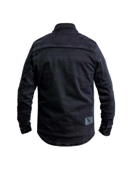 CHEMISE EN FIBRE DE DENIM NOIR JOHN DOE XTM AVEC KEVLAR