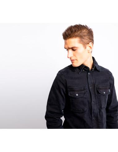 Comprare Camicia Denim Black John Doe Xtm-Fiber Con Kevlar a prezzo scontato