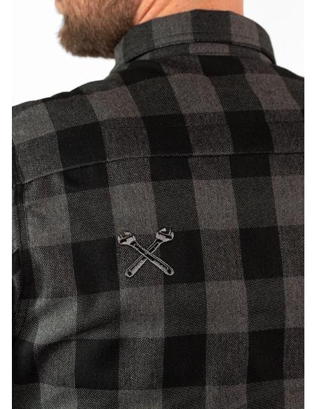 Acquista Camicia John Doe Omologata Tripla A Grigio Nero Xtm a prezzo scontato