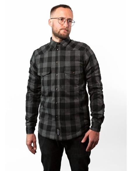 JOHN DOE CAMISA HOMOLOGADA CINZENTA PRETA XTM