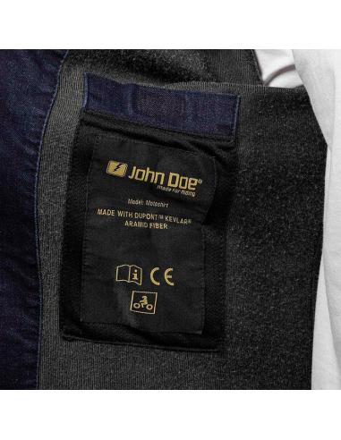 Acquista Camicia Omologata Triple A John Doe Xtm Denim Dark a prezzo scontato