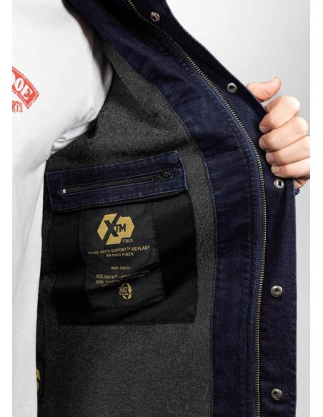 Acquista Camicia Omologata Triple A John Doe Xtm Denim Dark a prezzo scontato