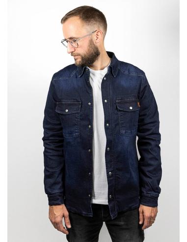 CHEMISE EN DENIM FONCÉ APPROUVÉ JOHN DOE XTM