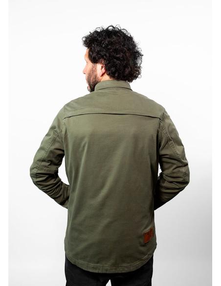 JOHN DOE MOTOSHIRT XTM CAMISA VERDE AZEITONA