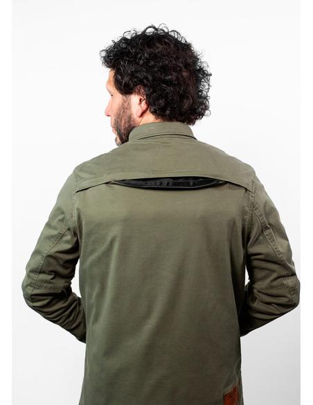 JOHN DOE MOTOSHIRT XTM CAMISA VERDE AZEITONA