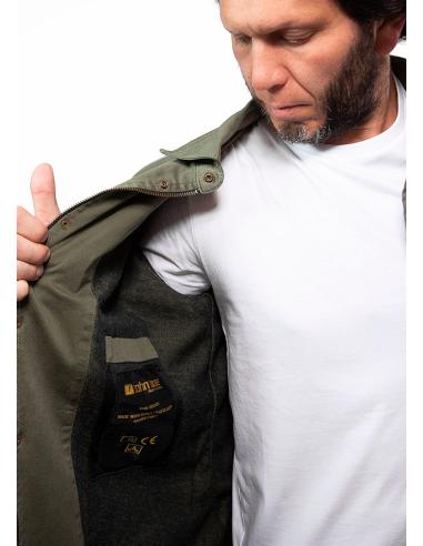 JOHN DOE MOTOSHIRT XTM CAMISA VERDE AZEITONA