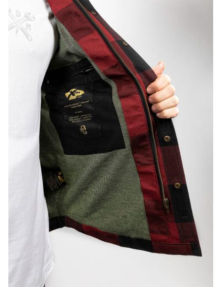Comprar Camisa John Doe Motorshirt Xtm Homologada Triple A Roja a precio de oferta