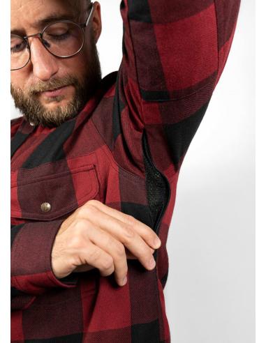 CHEMISE JOHN DOE MOTORSHIRT XTM ROUGE