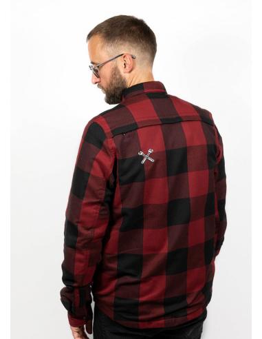 CHEMISE JOHN DOE MOTORSHIRT XTM ROUGE