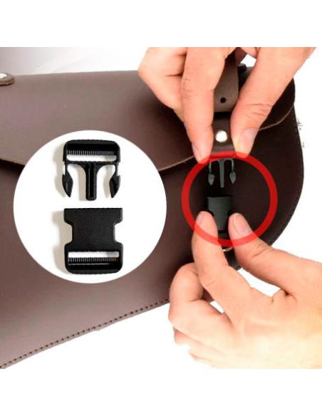 SADDLEBAG BROWN RIGHT SPORTSTER WITH QUICK RELEASE FASTENERS