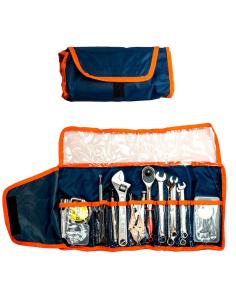 TRAVEL TOOL KIT "PRO" WITH FLEXIBLE COVER FOR MOTORBIKES