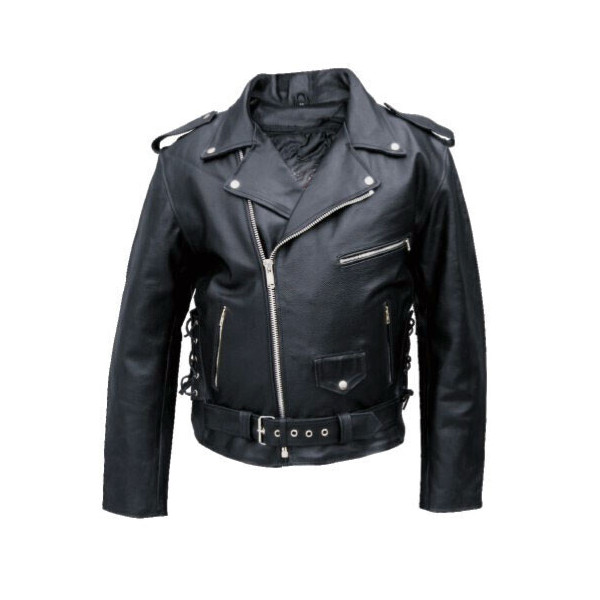 ROCKER TYPE JACKET WITH PROTECTIONS