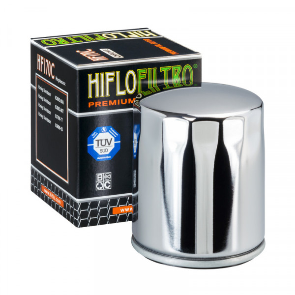 HARLEY CHROME OIL FILTER HF170