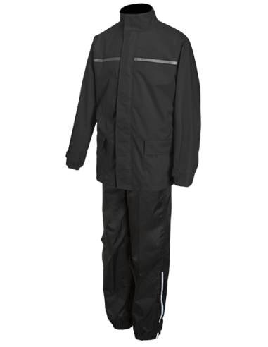CONJUNTO IMPERMEÁVEL PARA CHUVA PRETO