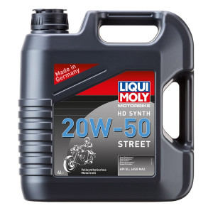 OLIO MOTORE LIQUI MOLY 20W-50 100% SINTETICO HD 4 LITRI