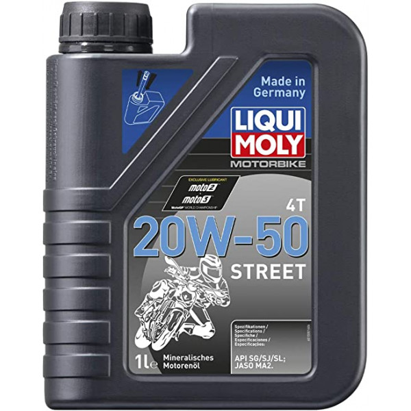 LIQUIMOLY 20W-50 MINERAL ENGINE OIL 1LITER