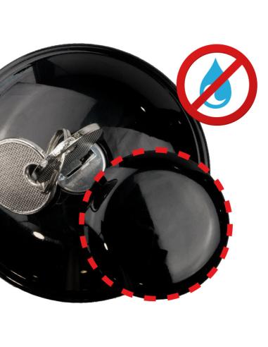 Comprar Tapon Liso Negro Brillo Para Harley Con Llave a precio de oferta
