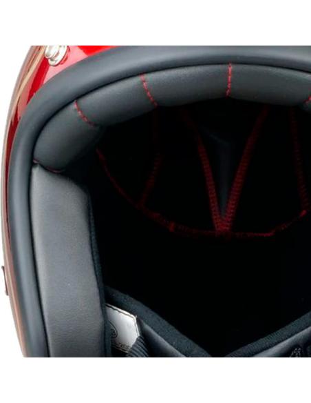 Comprar Casco Jet Pendejo By Iguana Custom - Rojo Classic a precio de oferta