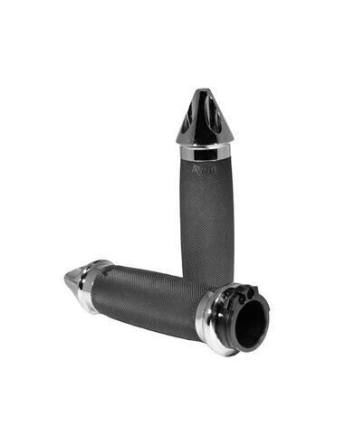 AVON GRIP CHROME BILLET SPIKE HARLEY