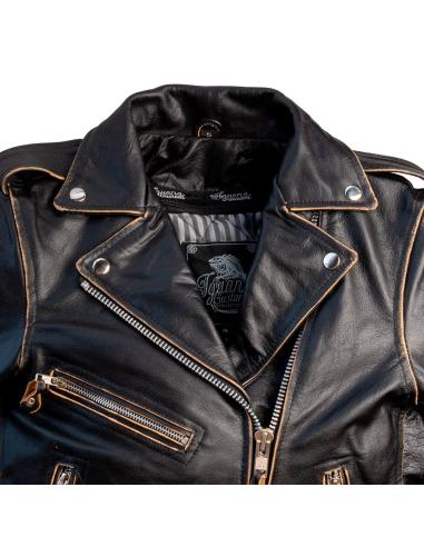 Comprar Chaqueta Femenina Piel Envejecida Aguila Con Protecciones Ce a precio de oferta