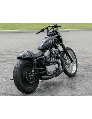 GUIDON BURLY JIM NOIR 9" HAUT 1" DIAMETRE