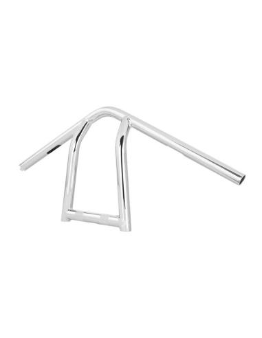 HANDLEBAR BURLY JIM CHROME 11"HIGH 1" DIAMETER