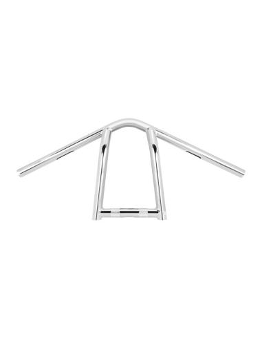 HANDLEBAR BURLY JIM CHROME 11"HIGH 1" DIAMETER