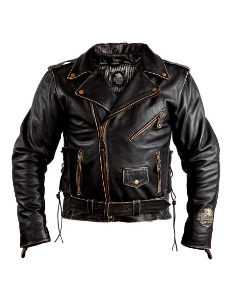 Comprar Chaqueta De Piel Envejecida Aguila Con Protecciones Ce a precio de oferta