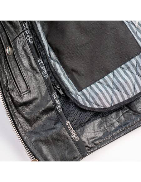 Comprar Chaqueta De Piel Envejecida Aguila Con Protecciones Ce a precio de oferta