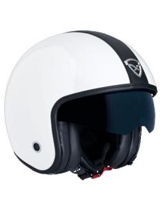 NEXX X70 NÚCLEO PRETO/BRANCO TRI-COMPOSTO CAPACETE COM ÓCULOS