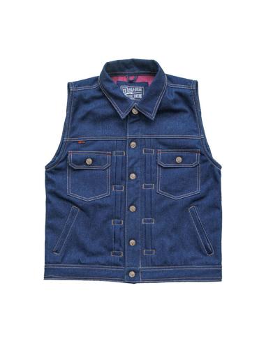 GILET RAIN SPLITTER BLUE 13 ET AND A HALF