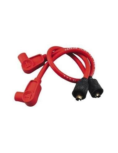 VELAS DE IGNIÇÃO DE CABO VERMELHO TAYLOR-PRO 10.4 MM SPORTSTER ATÉ 2003