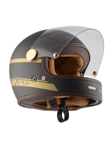 CAPACETE INTEGRAL BYCITY ROADSTER CARBON GOLD STRIKE