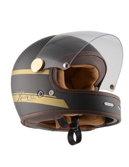Comprar Casco Integral Bycity Roadster Carbón Gold Strike a precio de oferta