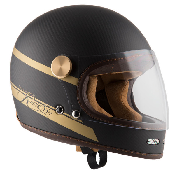 CAPACETE INTEGRAL BYCITY ROADSTER CARBON GOLD STRIKE