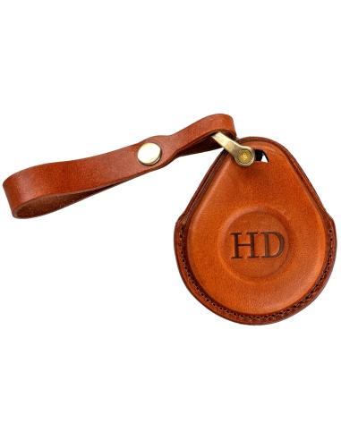 HARLEY-DAVIDSON PROXIMITY KEY CASE IN BROWN LEATHER