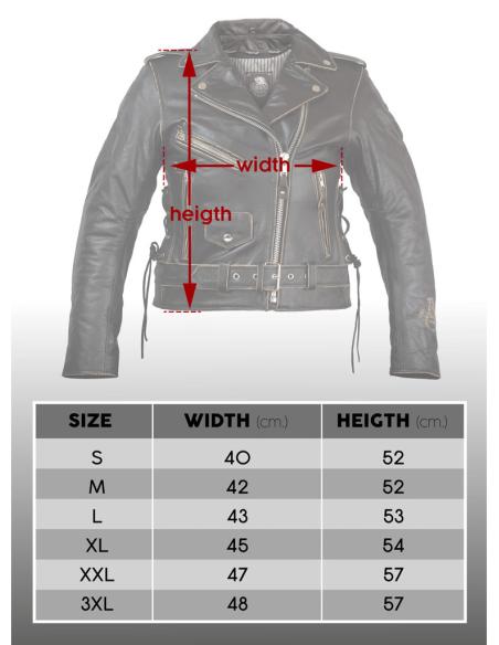 Comprar Chaqueta Femenina Piel Envejecida Aguila Con Protecciones Ce a precio de oferta