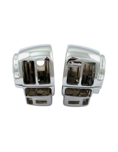 Comprar Cubre Piñas Cromadas Para Hd Touring 96-12 Control Crucero a precio de oferta