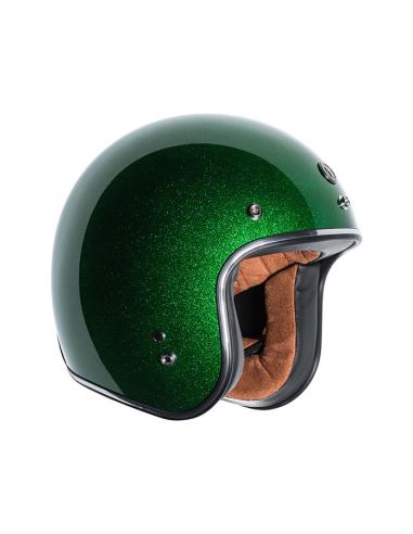 Acquista Casco Jet Torc T-50 Green Mega Flake a prezzo scontato
