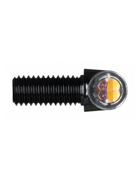 Comprar Intermitente Mo.Blaze Tens3 3-1 Negro Con Luz De Freno Y Posicion a precio de oferta