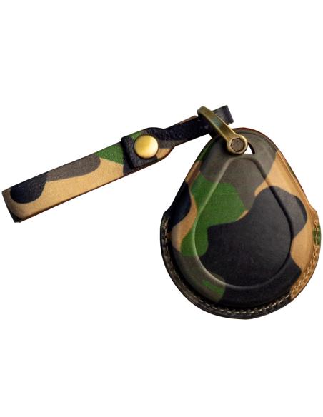 Comprar Llavero De Cuero Para Llave Proximidad Harley Davidson Camuflaje a precio de oferta