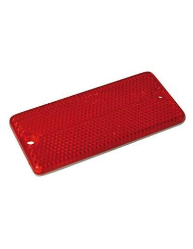 Comprar Catadioptrico Homologado Rojo Adhesivo / Tornillo 90X40 a precio de oferta