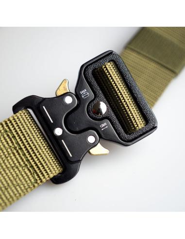 Comprar Cinturon Táctico Verde Militar Alta Resistencia a precio de oferta