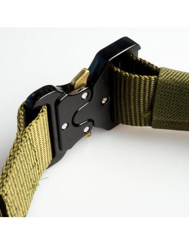 MILITARY GREEN TACTICAL BELT HIGH RESISTANCE