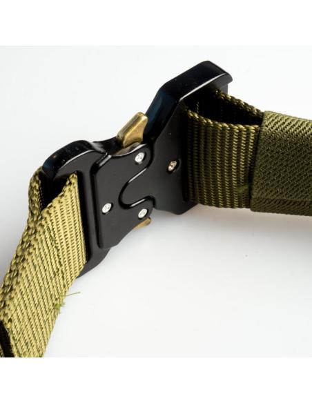 MILITARY GREEN TACTICAL BELT HIGH RESISTANCE